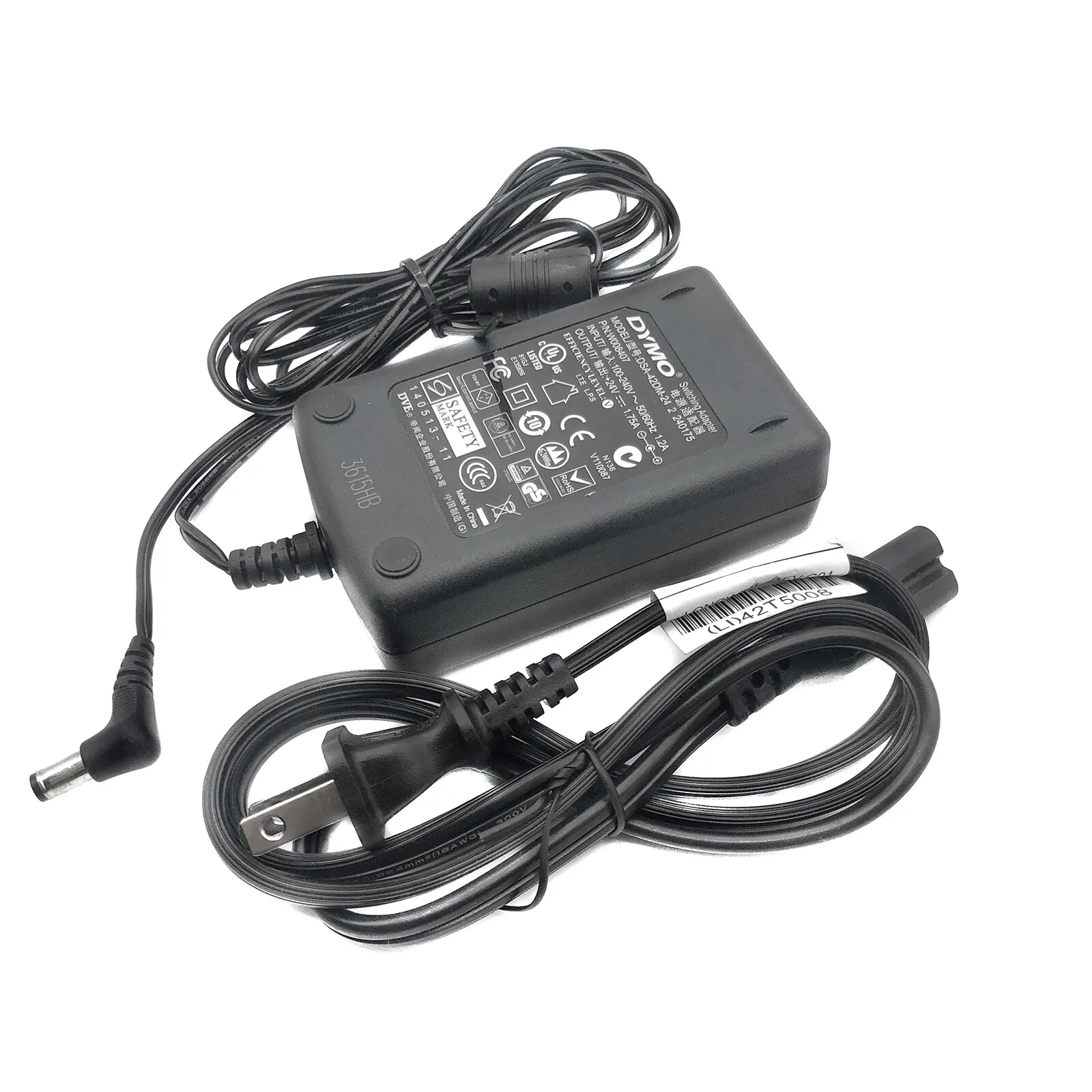 *Brand NEW*Genuine DYMO 24V 1.75A AC Adapter DSA-42DM-24 2 240175 for LabelWriter Label Printer 400 Twin Turbo - Click Image to Close